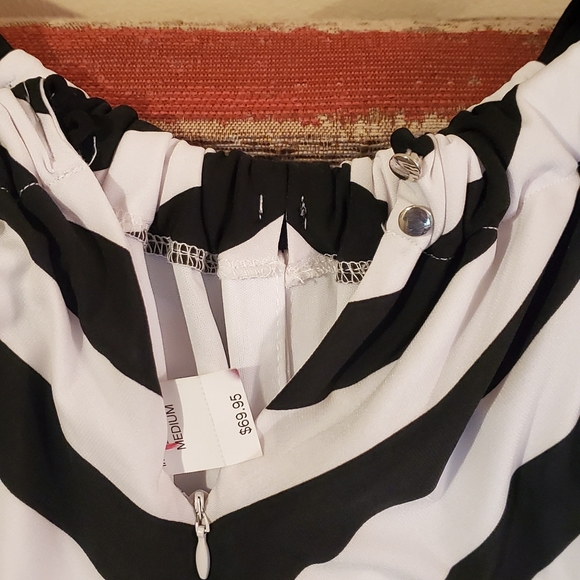 striped maxi dress - Picture 3 of 4